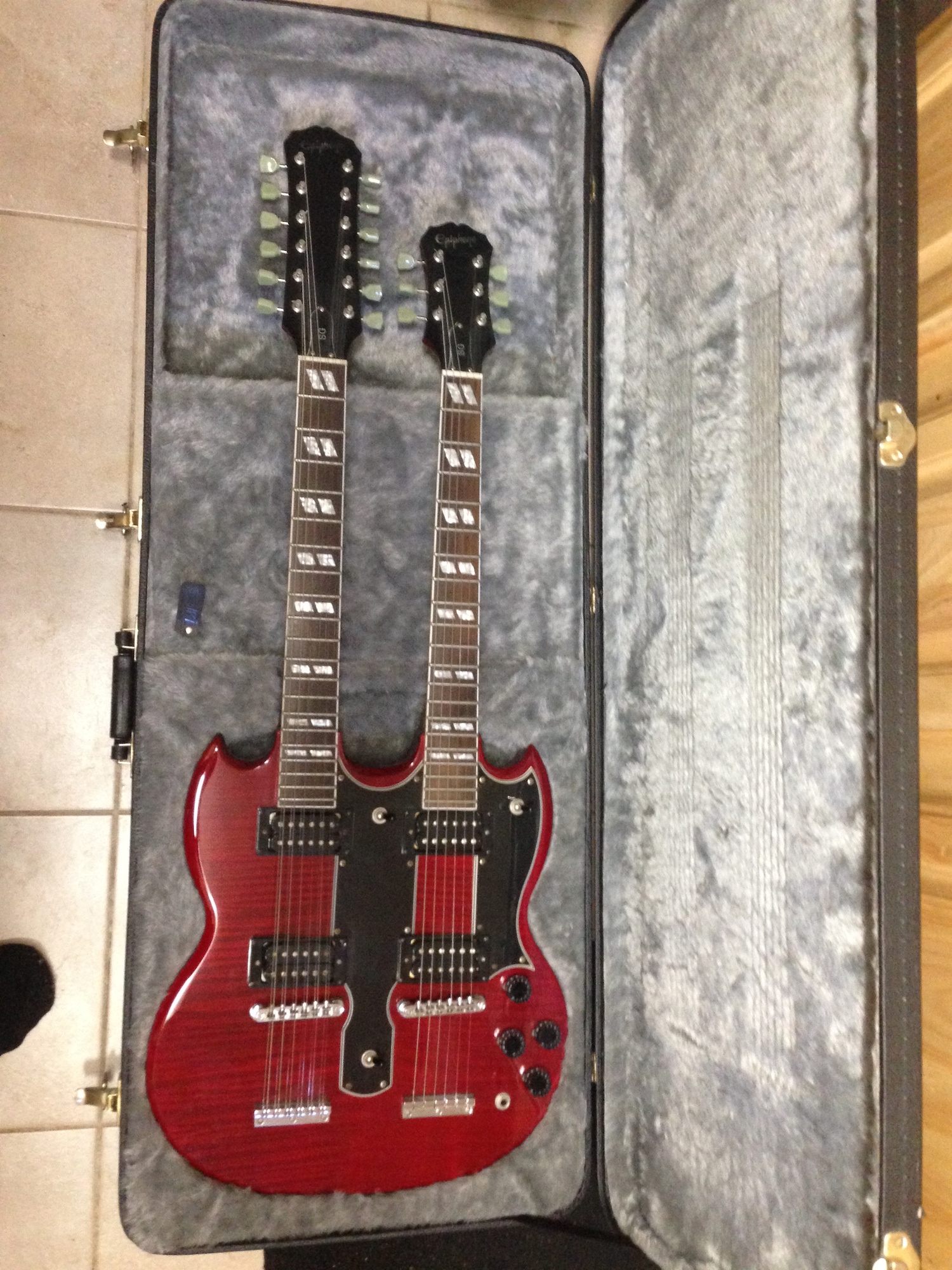 Epiphone G-1275 Custom Double Neck