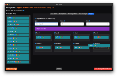 BMC Keypad Mux