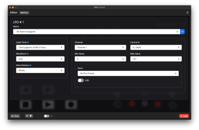 BMC LFO Editor